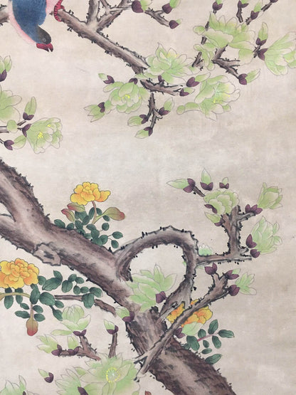 高其佩中堂花鳥畫 - 九州墨閣
