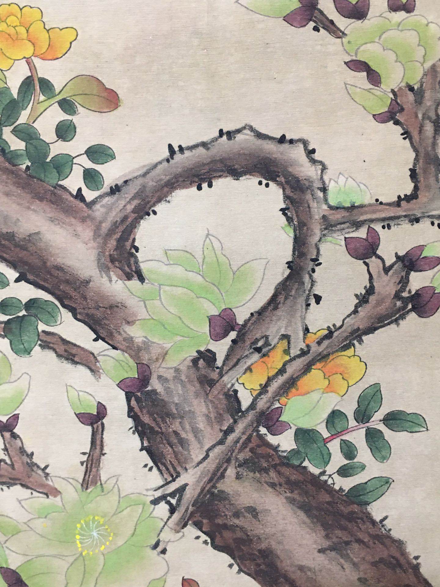 高其佩中堂花鳥畫 - 九州墨閣