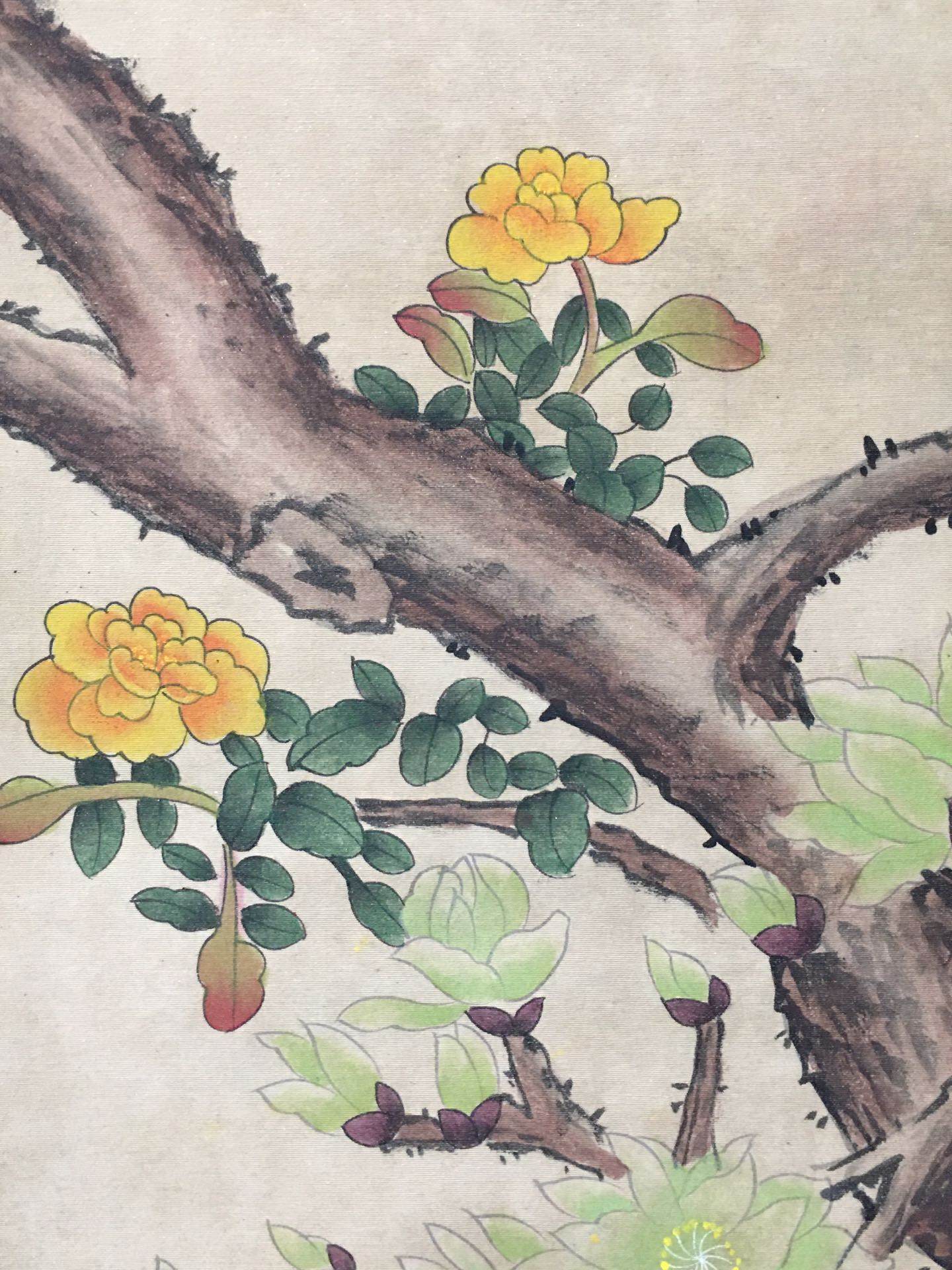 高其佩中堂花鳥畫 - 九州墨閣