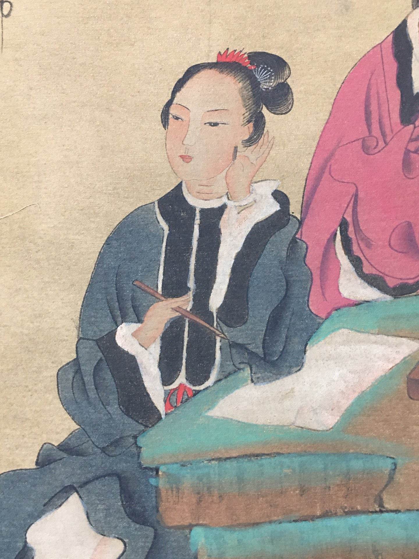 王素中堂仕女畫 - 九州墨閣