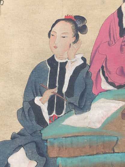 王素中堂仕女畫 - 九州墨閣