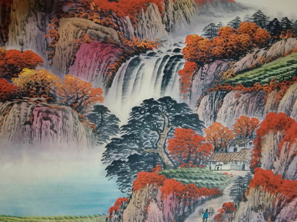 李可染橫幅山水畫 - 九州墨閣