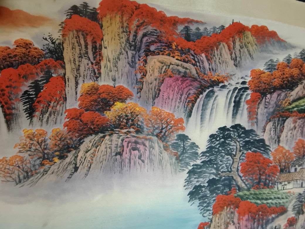 李可染橫幅山水畫 - 九州墨閣