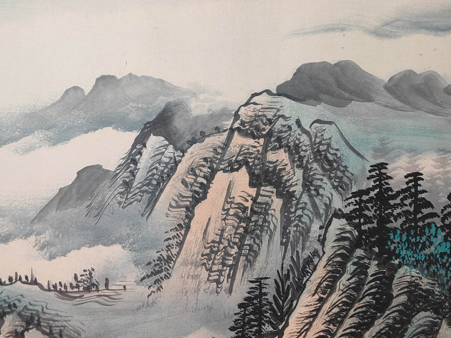 宋文治橫幅山水畫 - 九州墨閣