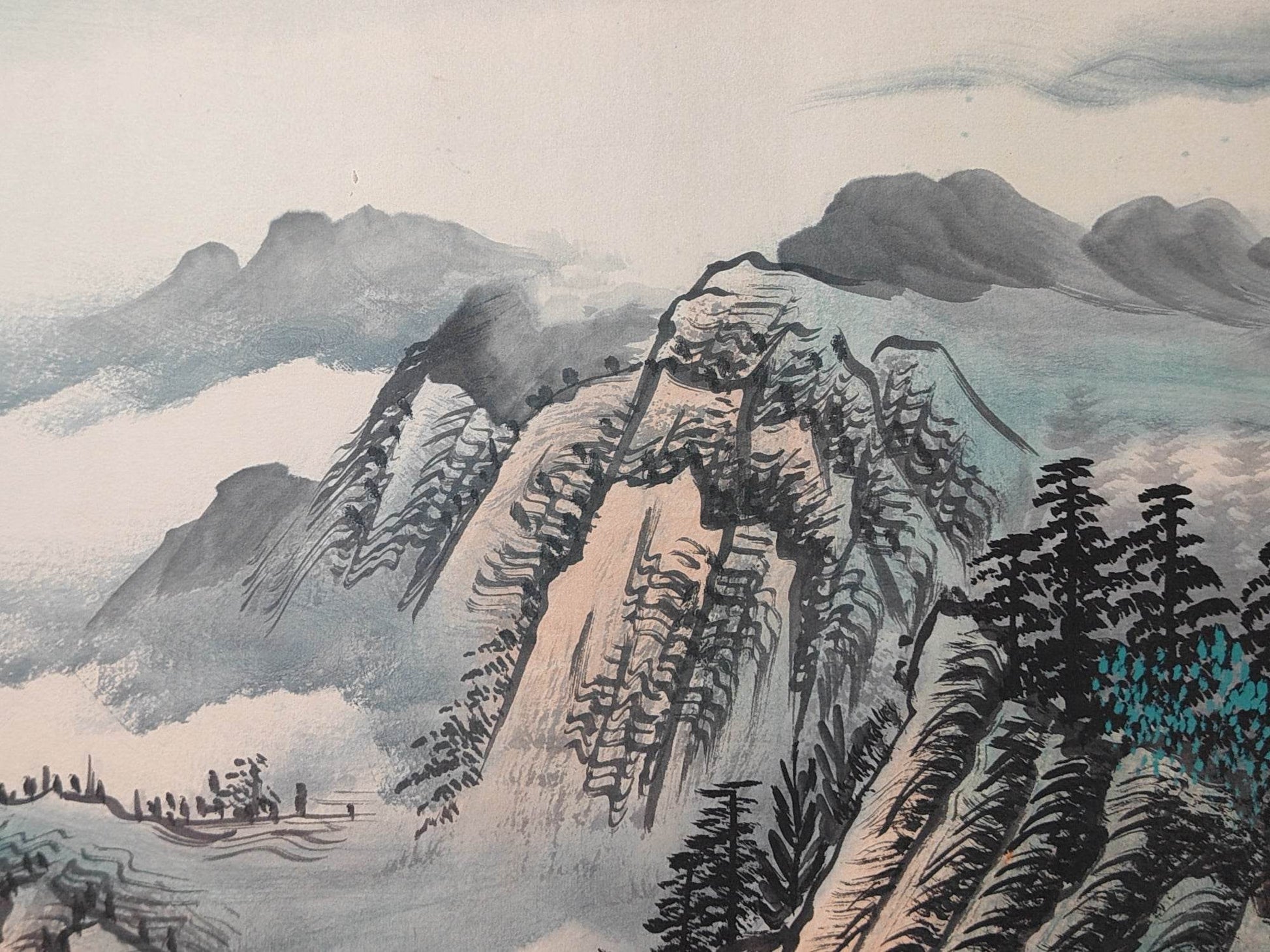 宋文治橫幅山水畫 - 九州墨閣