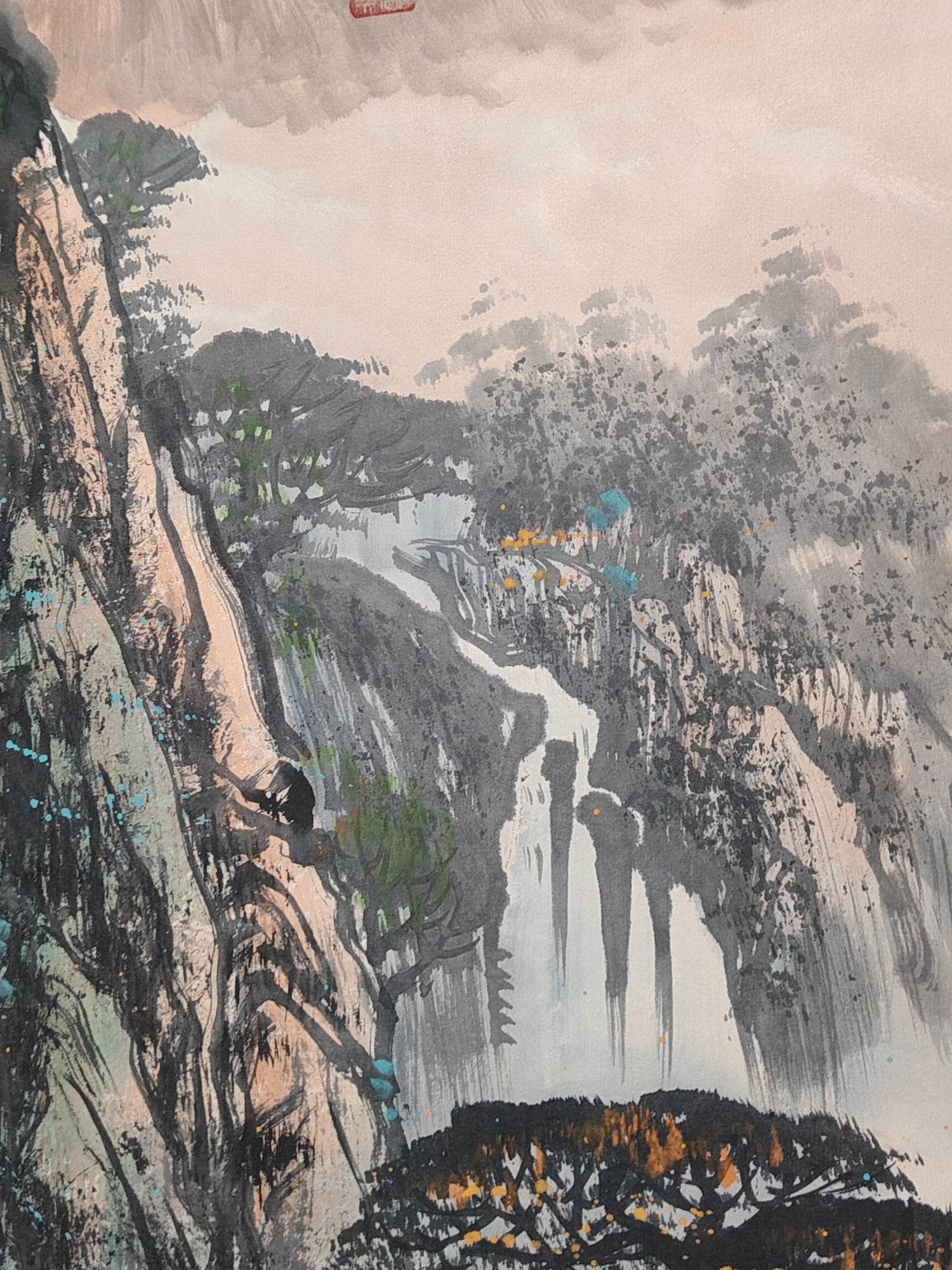 趙望雲橫幅山水畫 - 九州墨閣