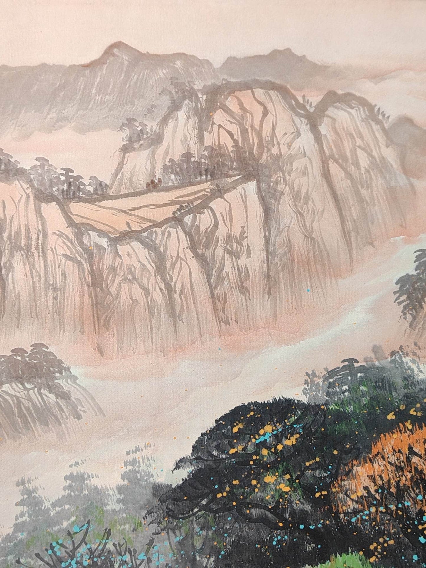 趙望雲橫幅山水畫 - 九州墨閣