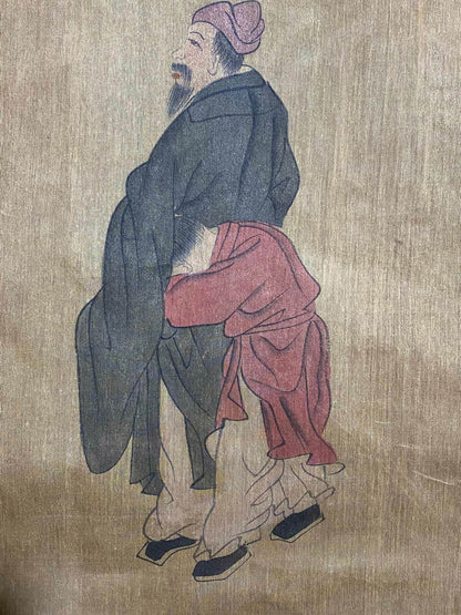趙光輔橫幅人物畫 - 九州墨閣
