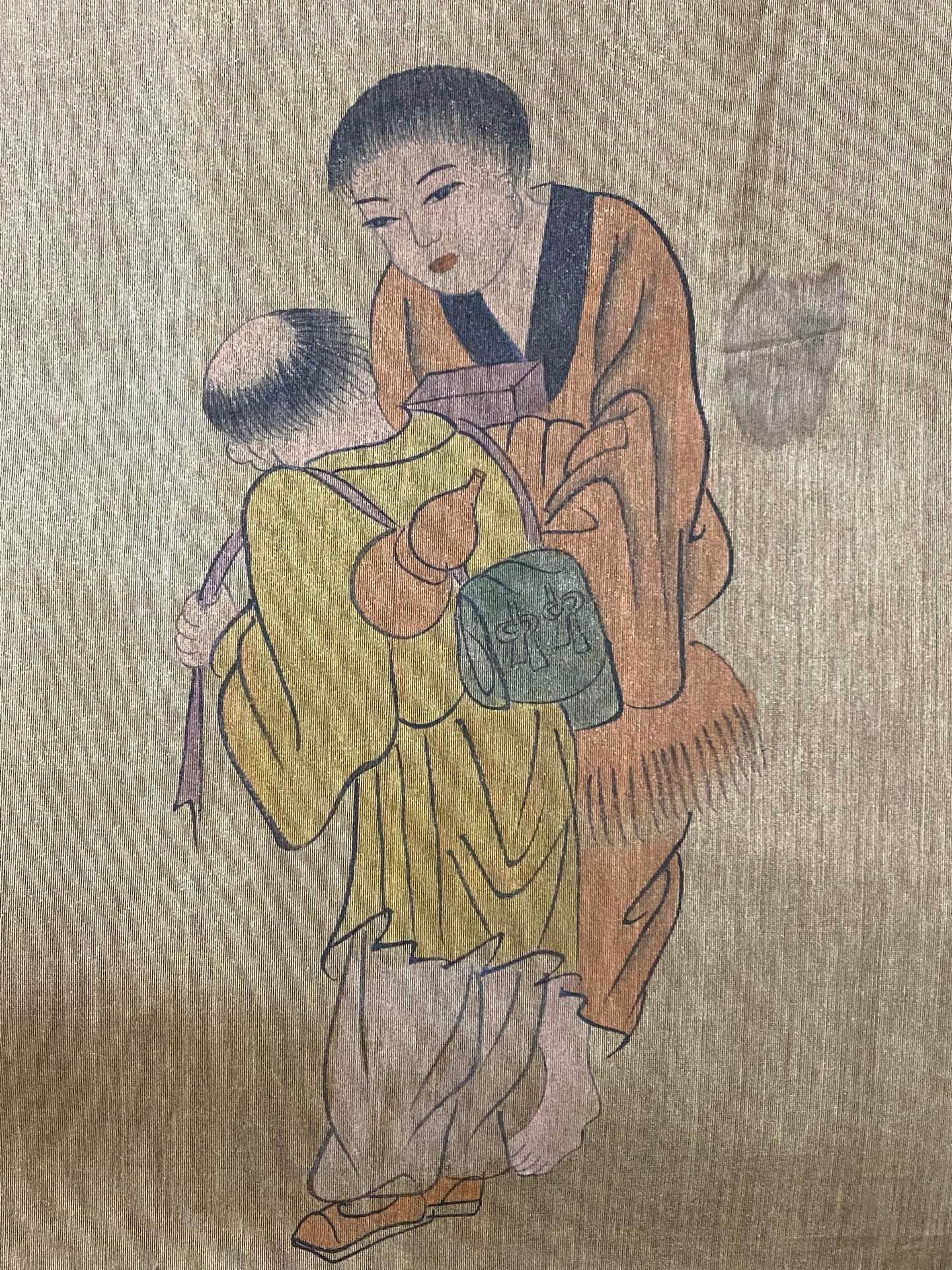 趙光輔橫幅人物畫 - 九州墨閣