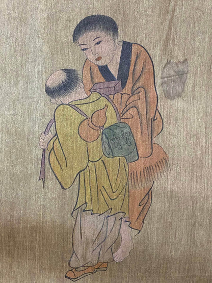 趙光輔橫幅人物畫 - 九州墨閣