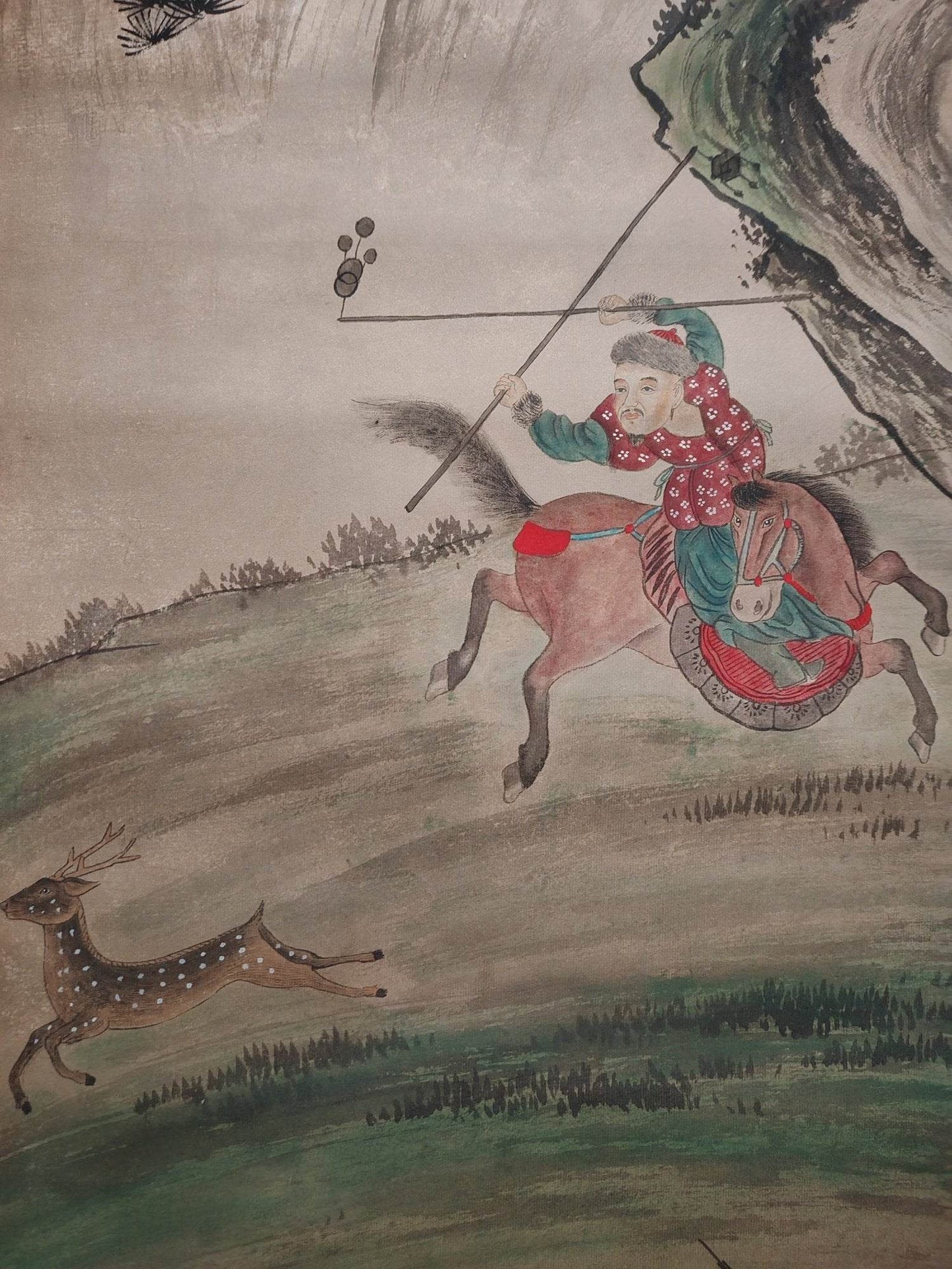 郎世寧四條屏人物畫 - 九州墨閣