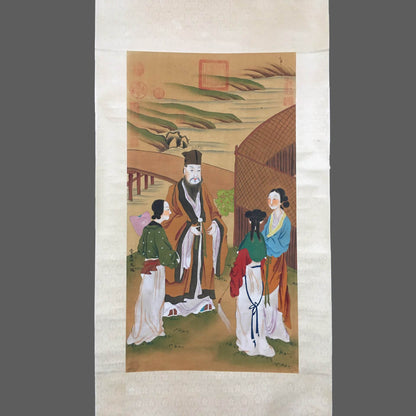 顧見龍中堂人物畫 - 九州墨閣