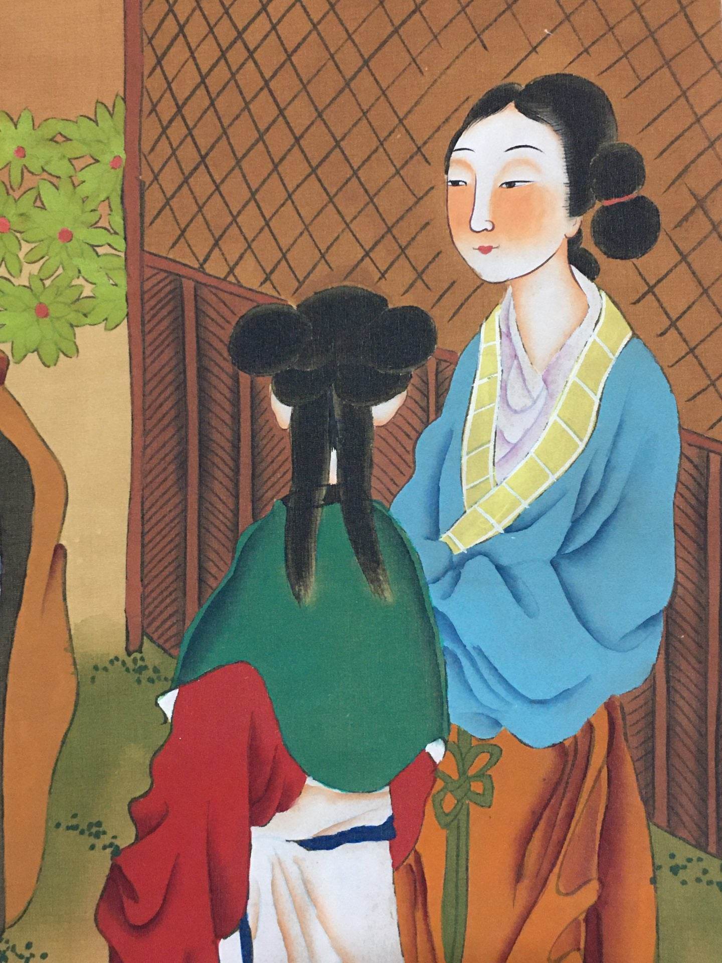 顧見龍中堂人物畫 - 九州墨閣