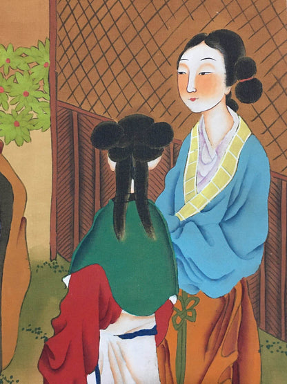顧見龍中堂人物畫 - 九州墨閣