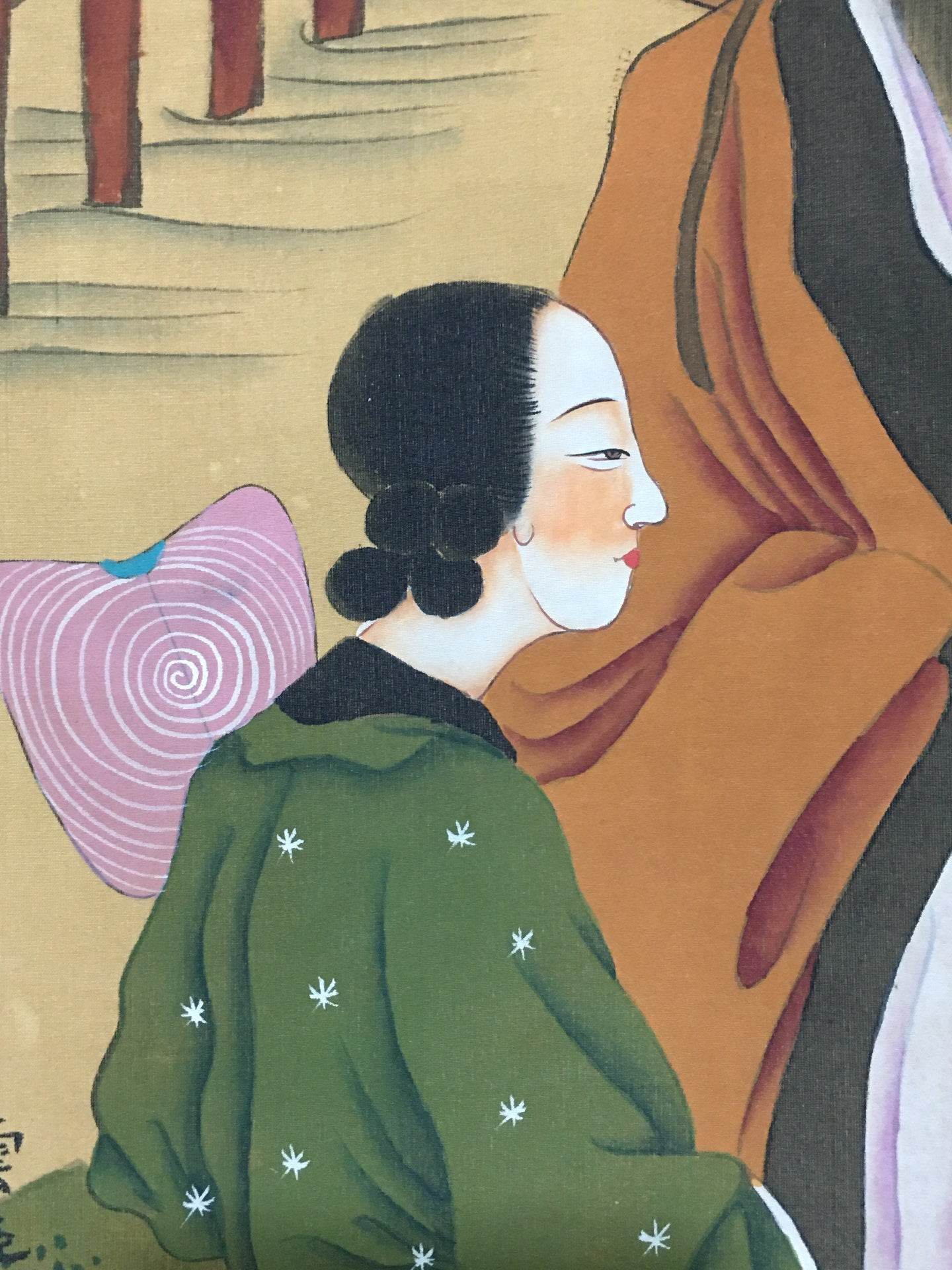 顧見龍中堂人物畫 - 九州墨閣