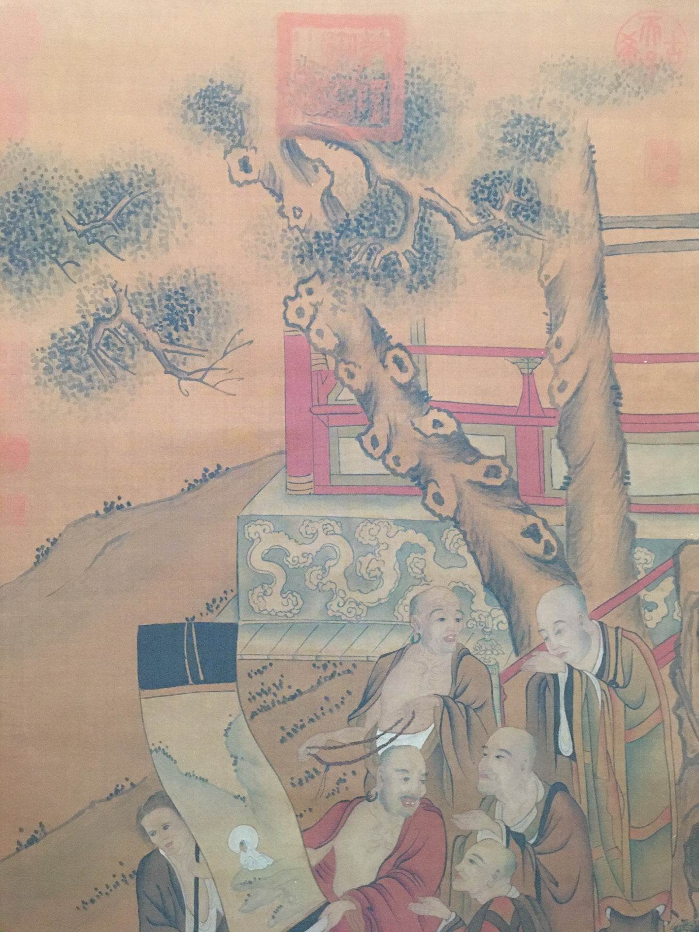 吳彬中堂人物畫 - 九州墨閣