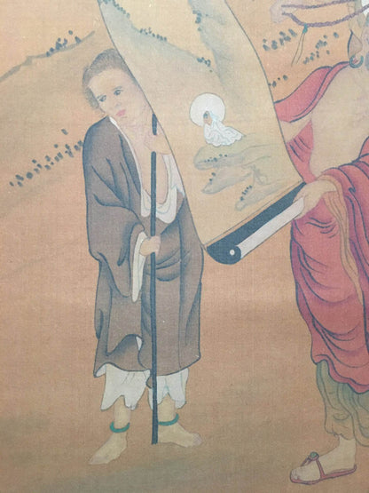 吳彬中堂人物畫 - 九州墨閣