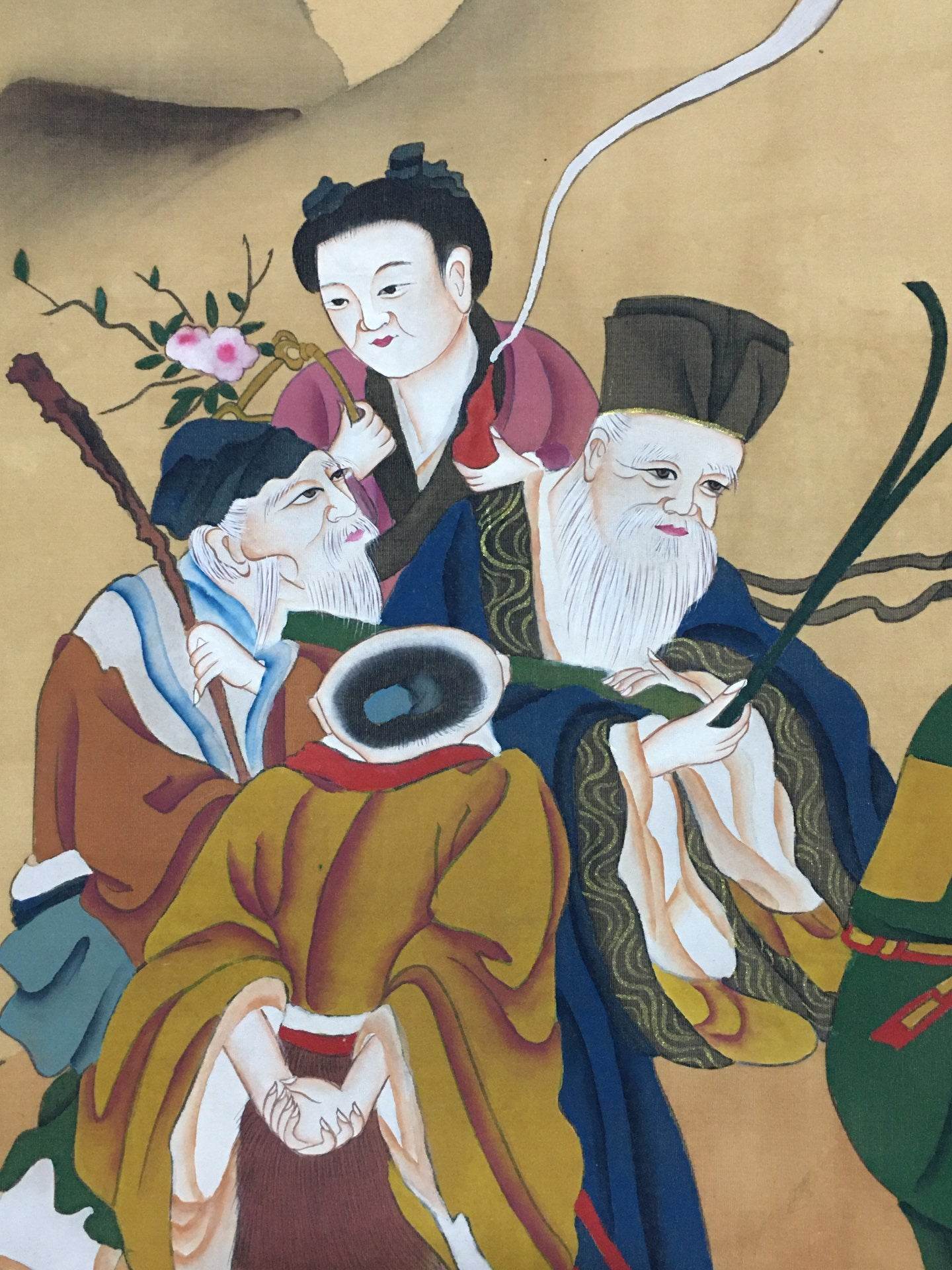 萬壽祺中堂人物畫 - 九州墨閣