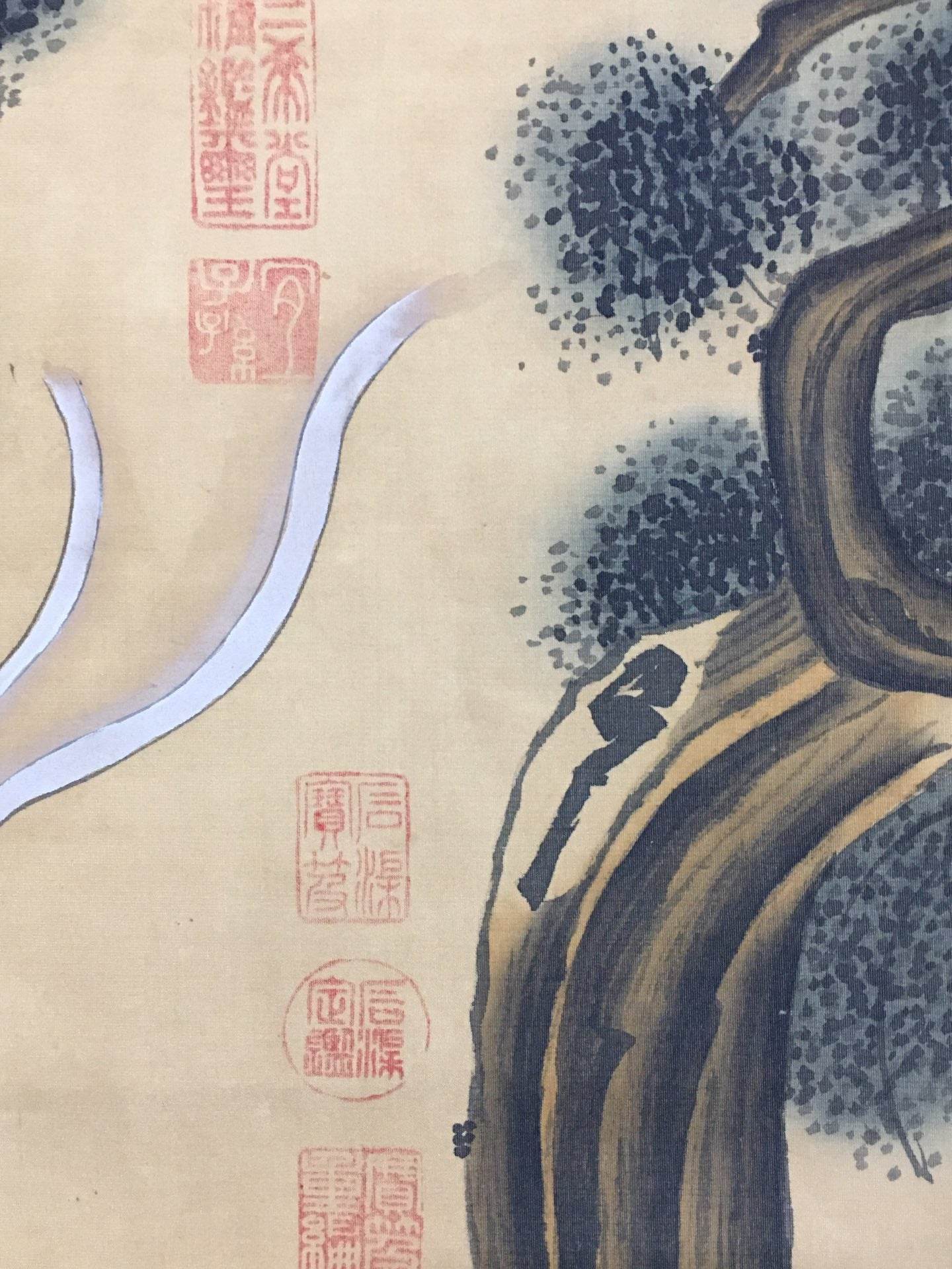 萬壽祺中堂人物畫 - 九州墨閣
