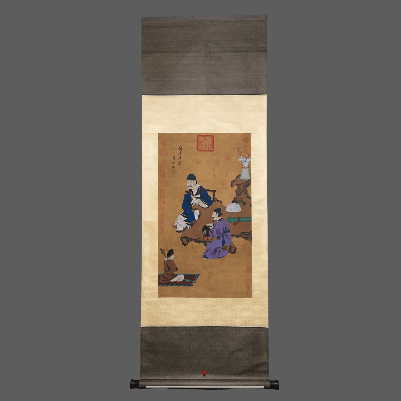陸探微中堂人物畫 - 九州墨閣