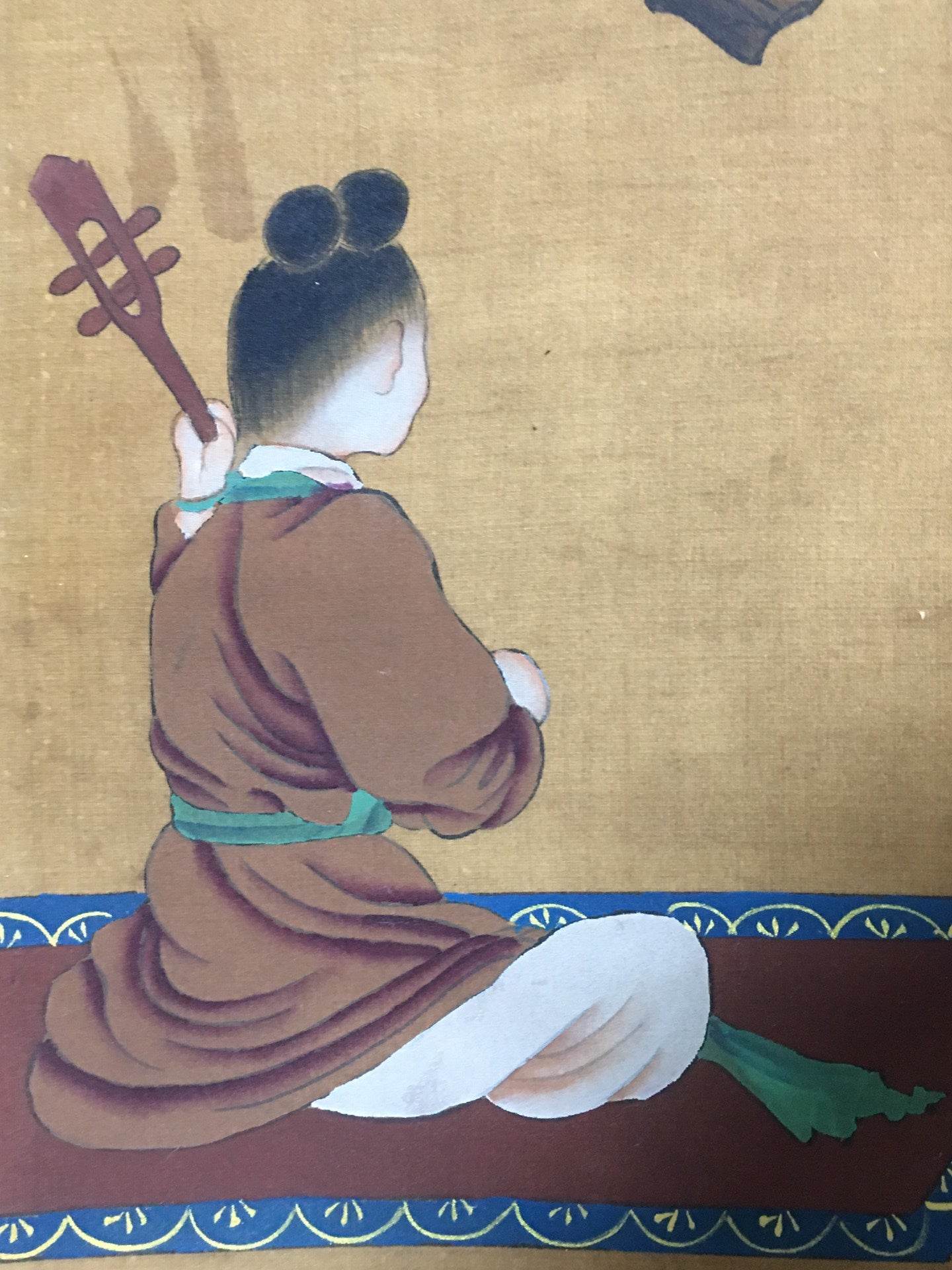 陸探微中堂人物畫 - 九州墨閣