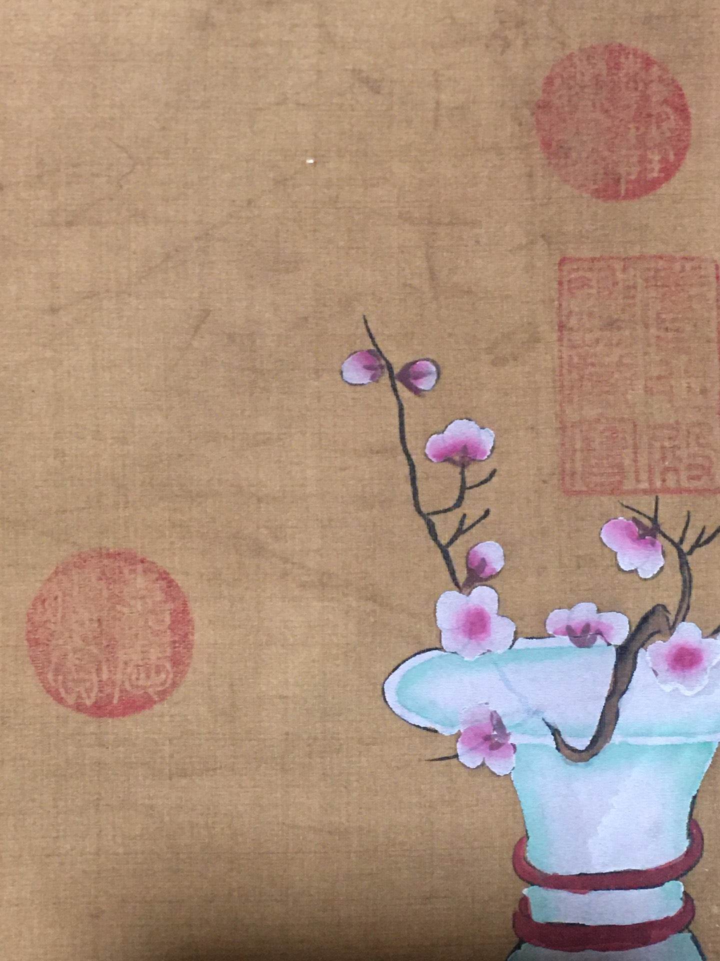 陸探微中堂人物畫 - 九州墨閣