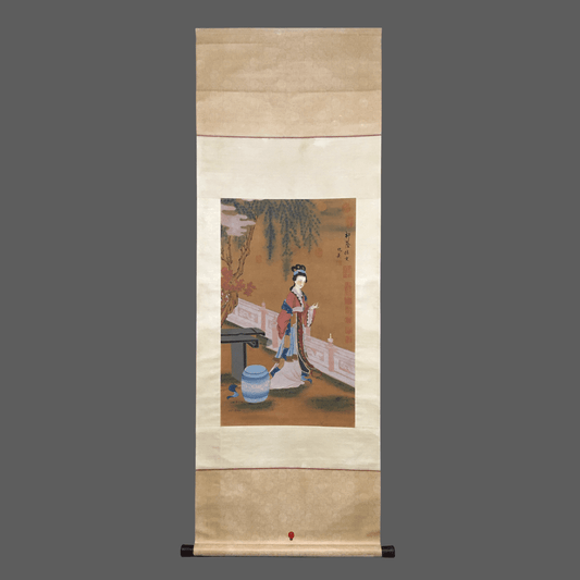 仇英中堂仕女畫 - 九州墨閣