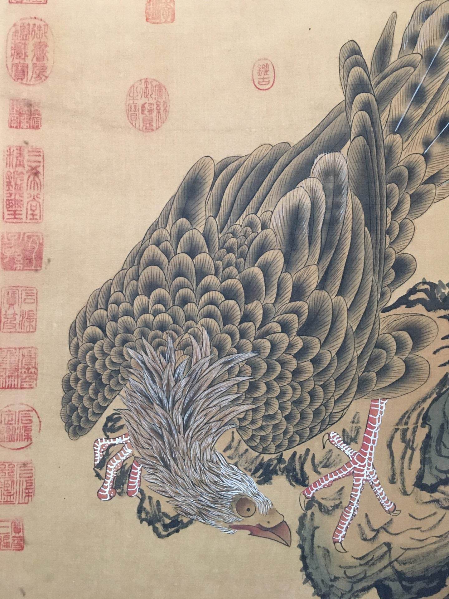 李迪中堂松鷹畫 - 九州墨閣