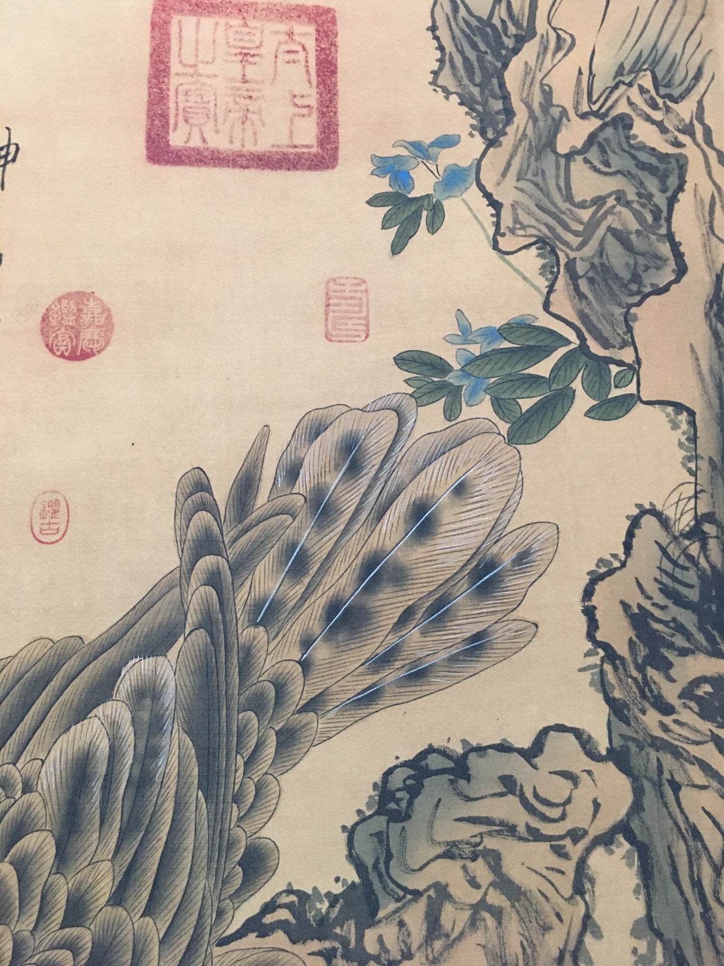 李迪中堂松鷹畫 - 九州墨閣