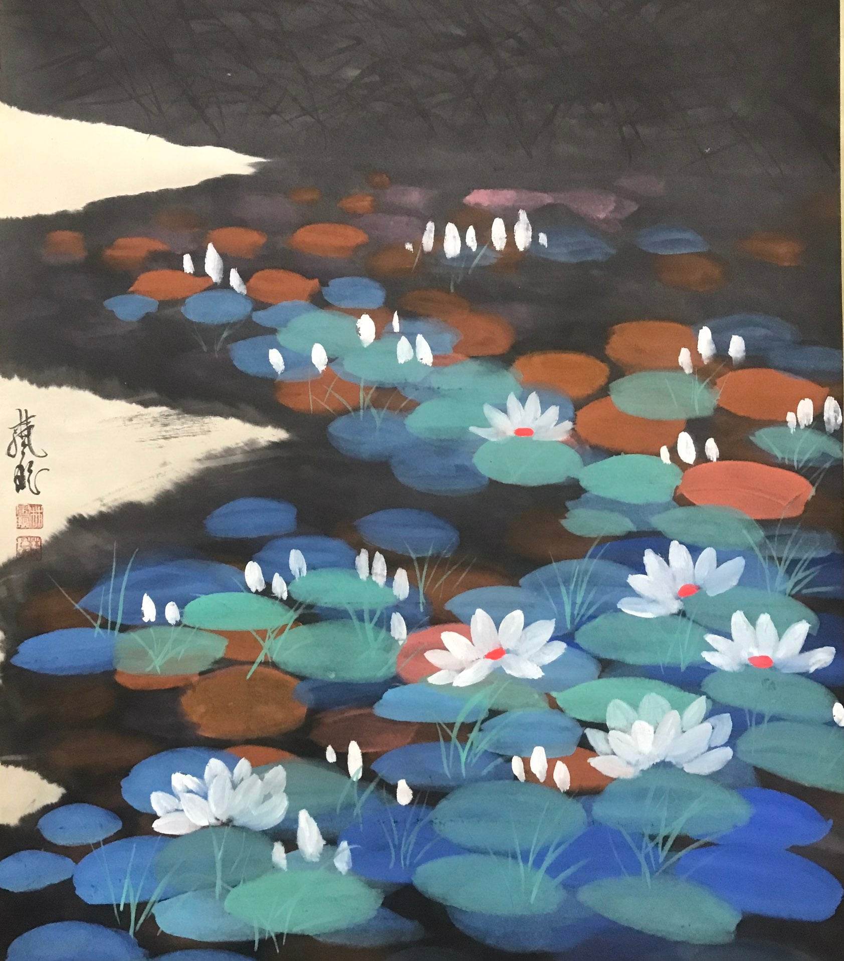 林風眠中堂仕女畫 - 九州墨閣
