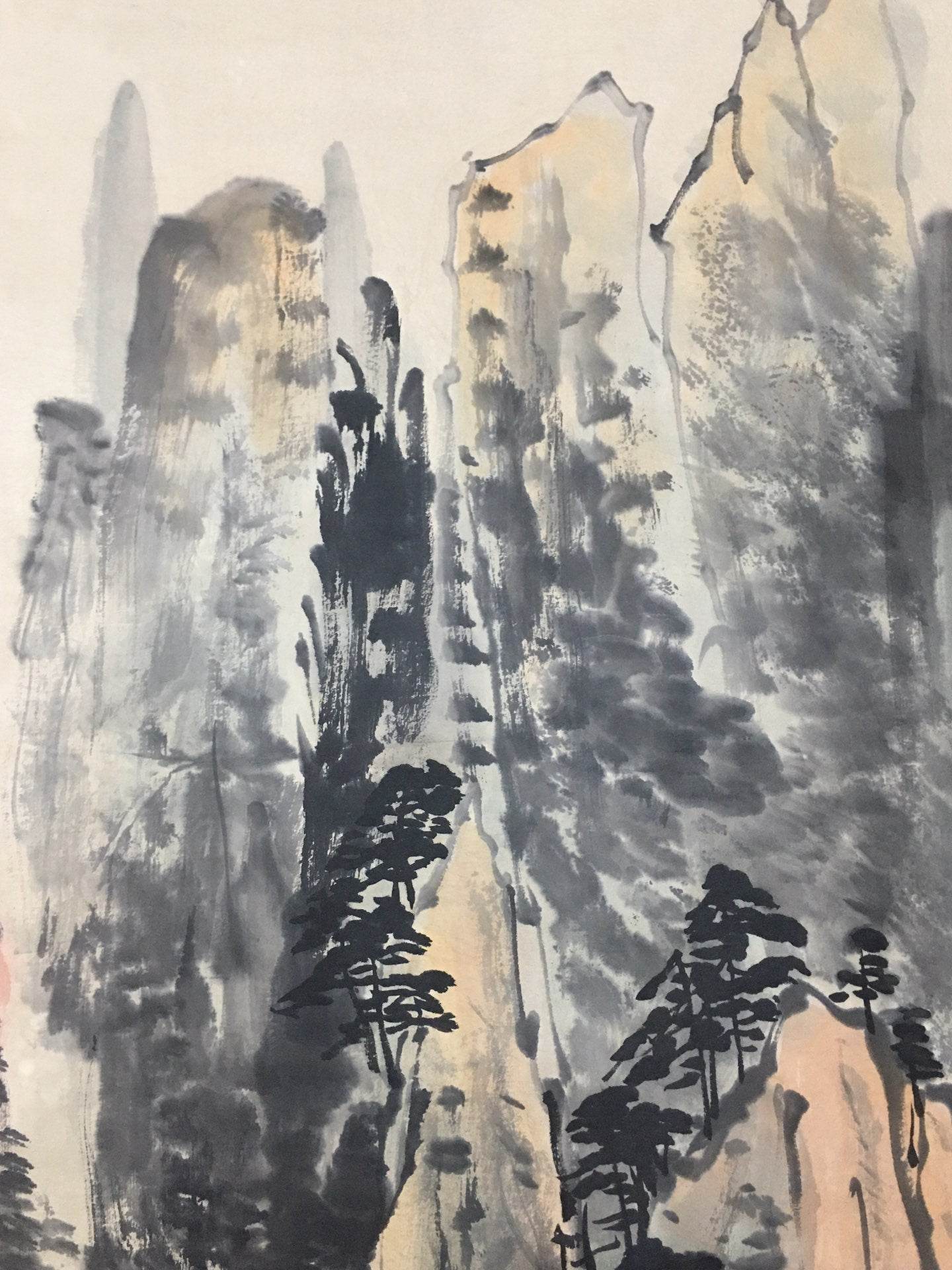 應野平中堂山水畫 - 九州墨閣