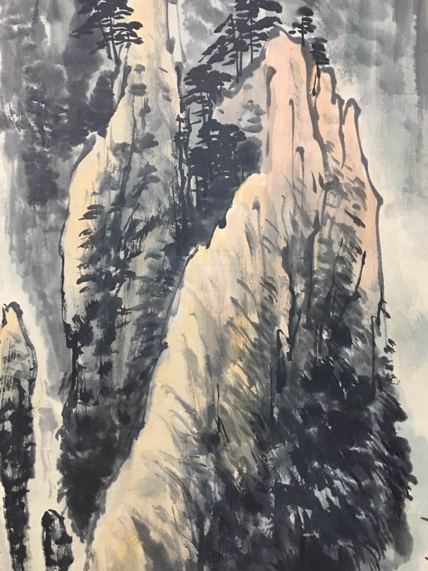 應野平中堂山水畫 - 九州墨閣