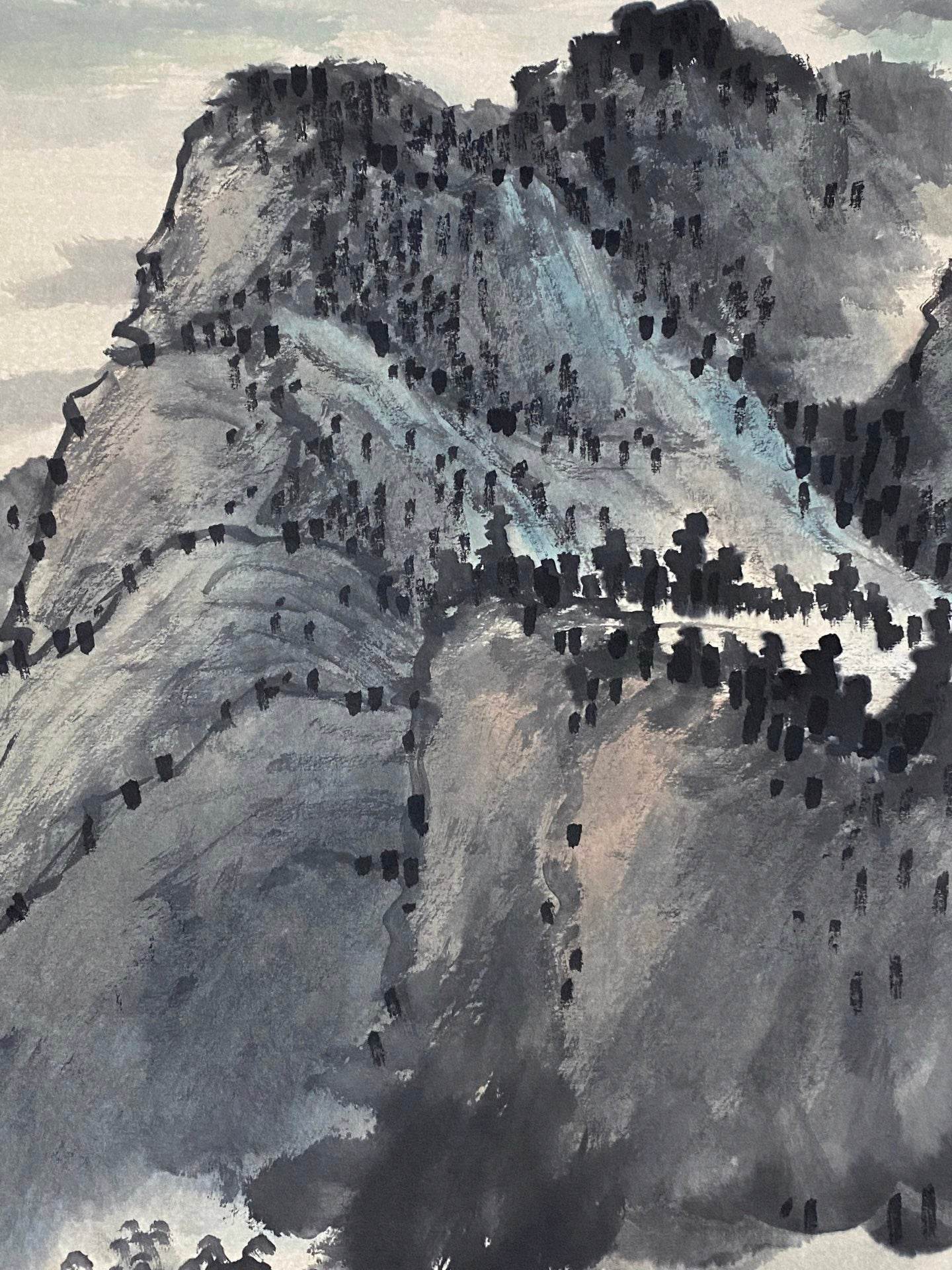 陸儼少中堂山水畫 - 九州墨閣
