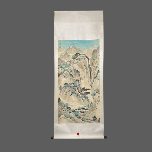 吳冠中中堂山水畫 - 九州墨閣