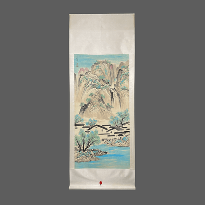吳冠中中堂山水畫 - 九州墨閣