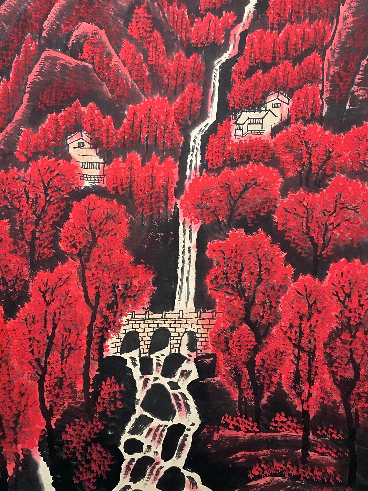 李可染中堂山水畫 - 九州墨閣