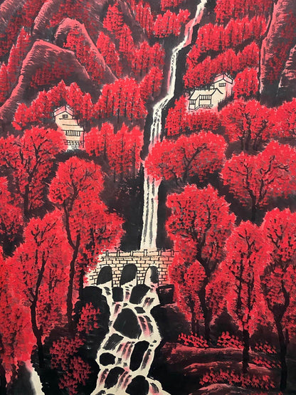 李可染中堂山水畫 - 九州墨閣