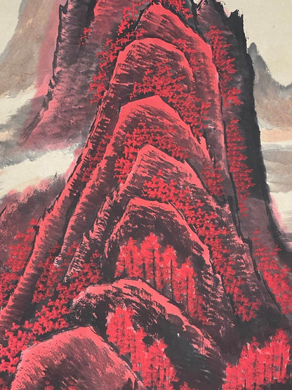李可染中堂山水畫 - 九州墨閣