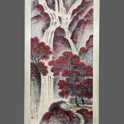 李可染中堂山水畫 - 九州墨閣