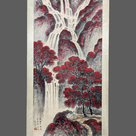 李可染中堂山水畫 - 九州墨閣