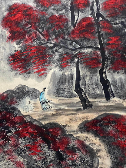 李可染中堂山水畫 - 九州墨閣