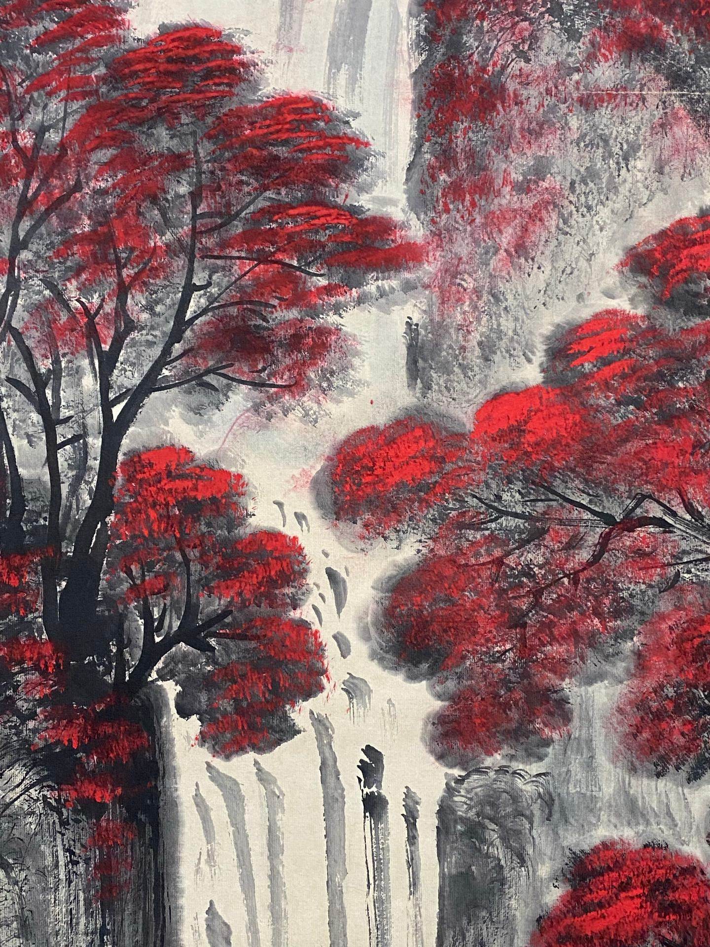 李可染中堂山水畫 - 九州墨閣