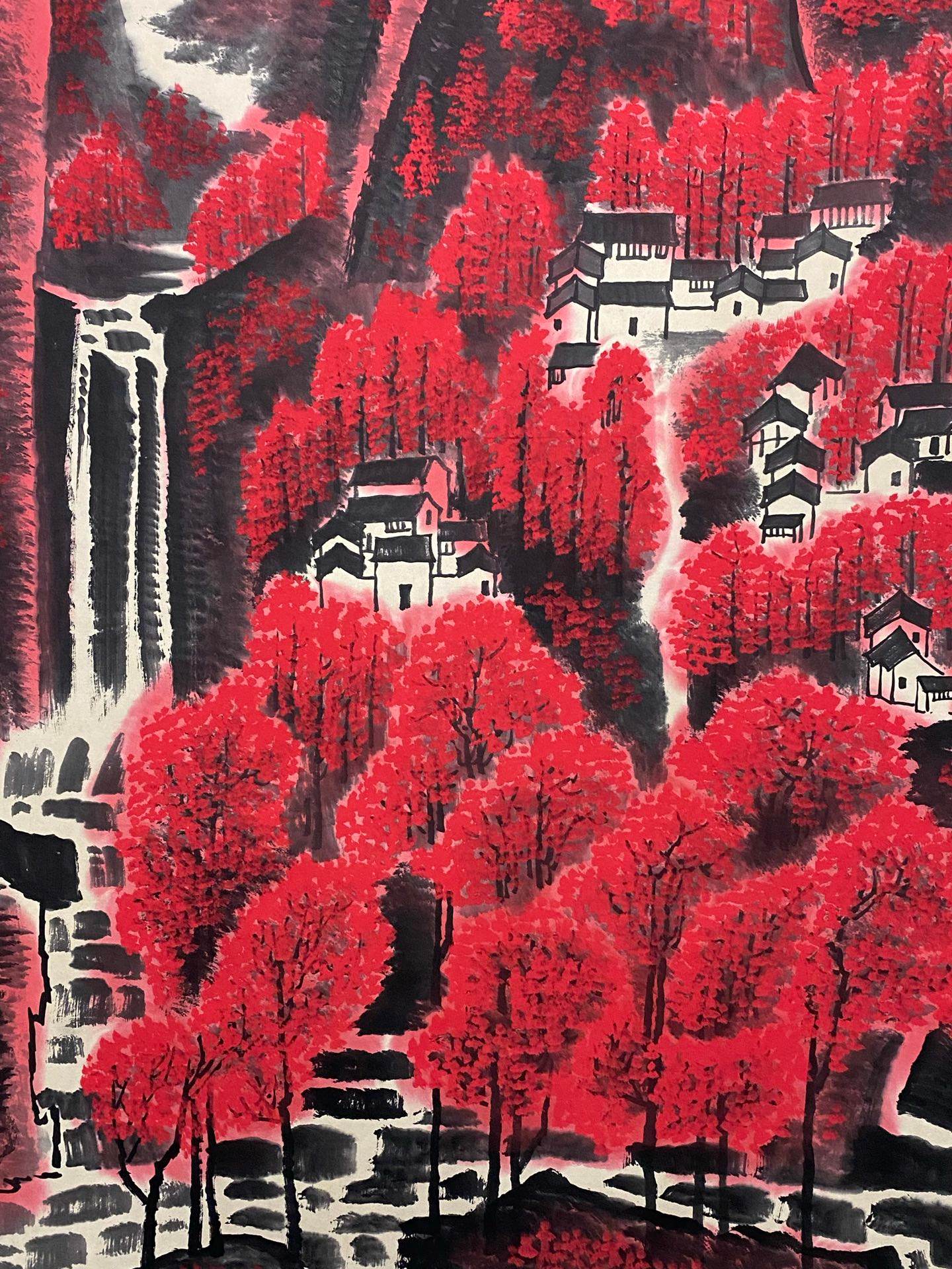 李可染中堂山水畫 - 九州墨閣