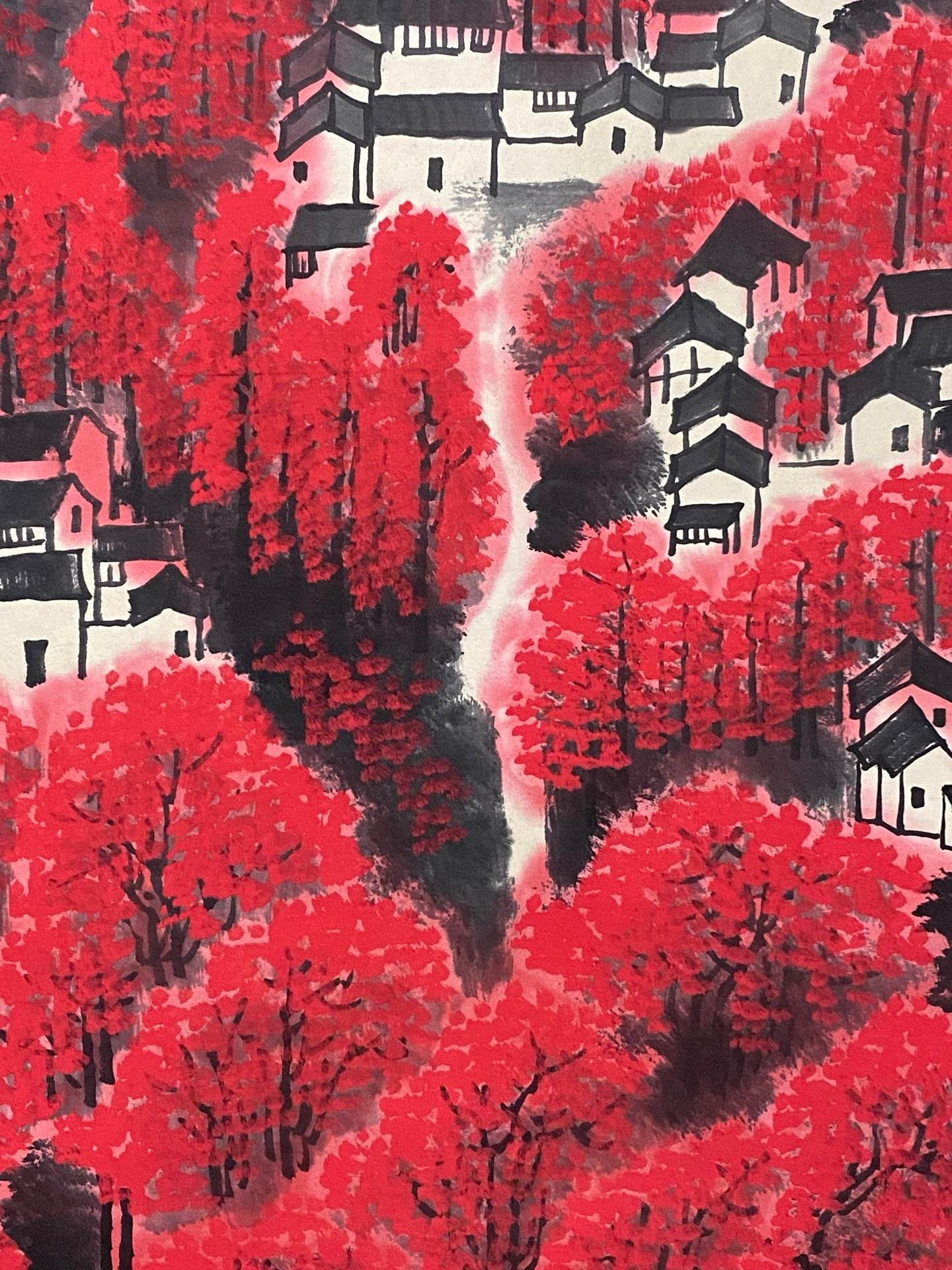 李可染中堂山水畫 - 九州墨閣