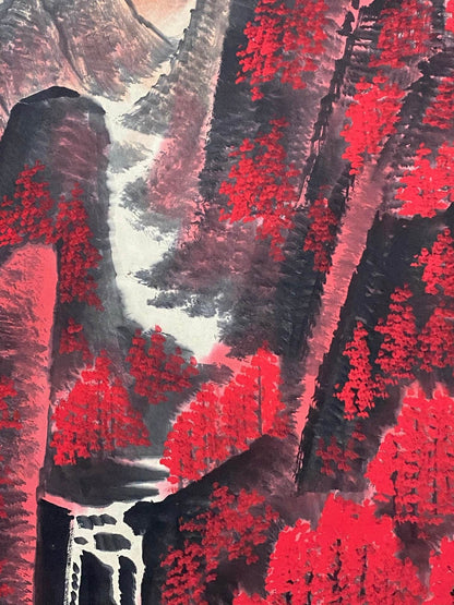 李可染中堂山水畫 - 九州墨閣