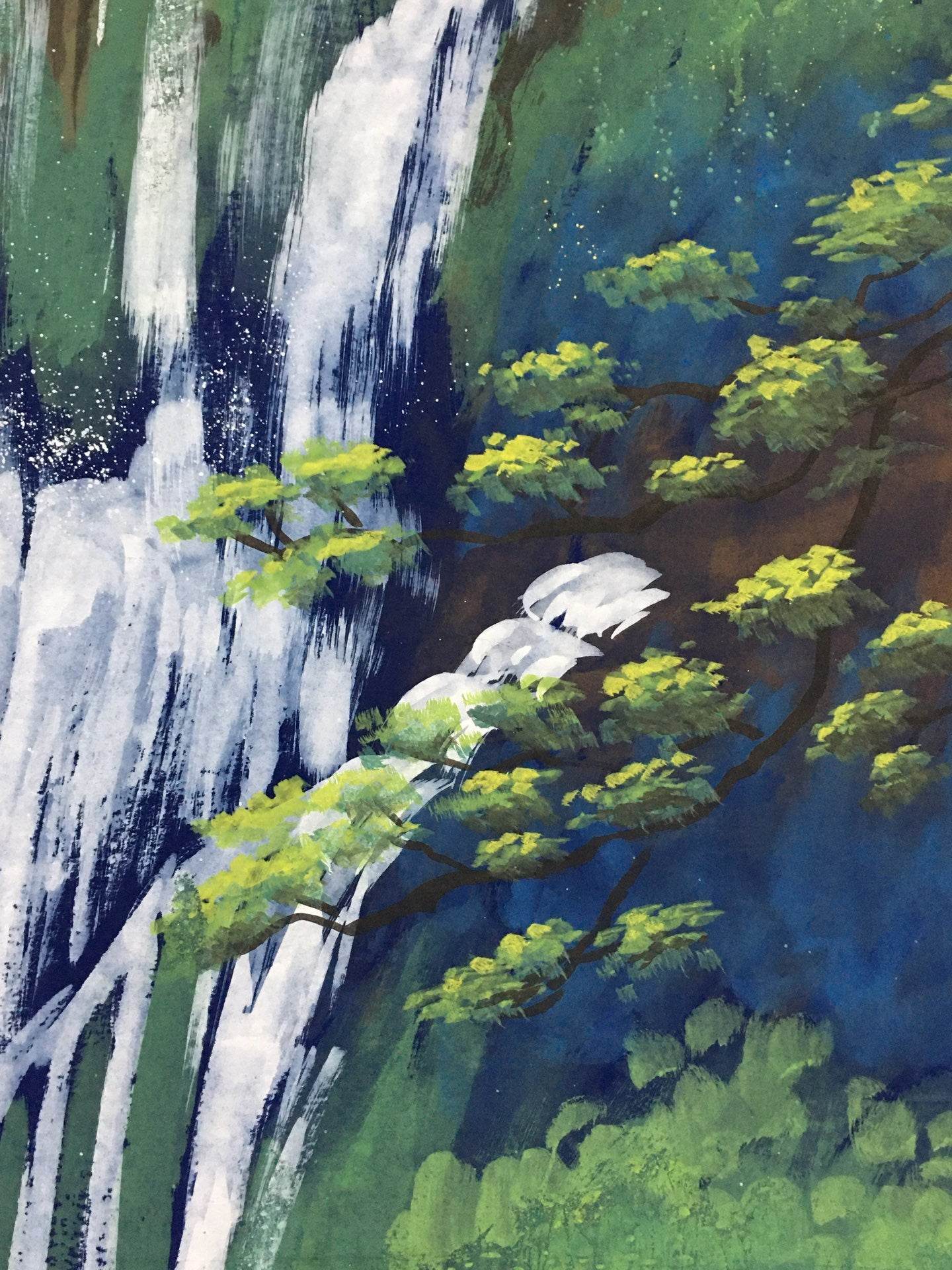 傅抱石中堂山水畫 - 九州墨閣