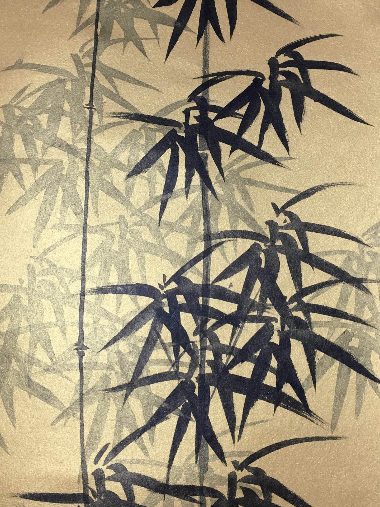 鄭板橋中堂墨竹畫 - 九州墨閣