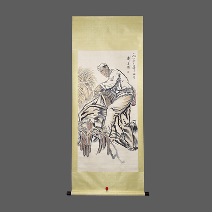 劉文西中堂人物畫 - 九州墨閣