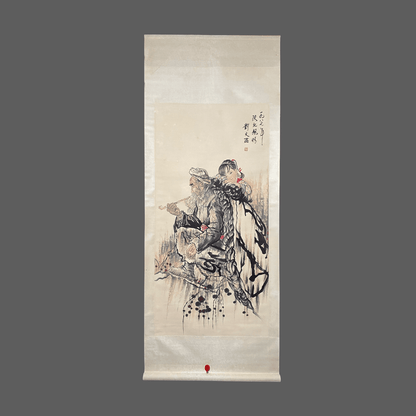 劉文西中堂人物畫 - 九州墨閣