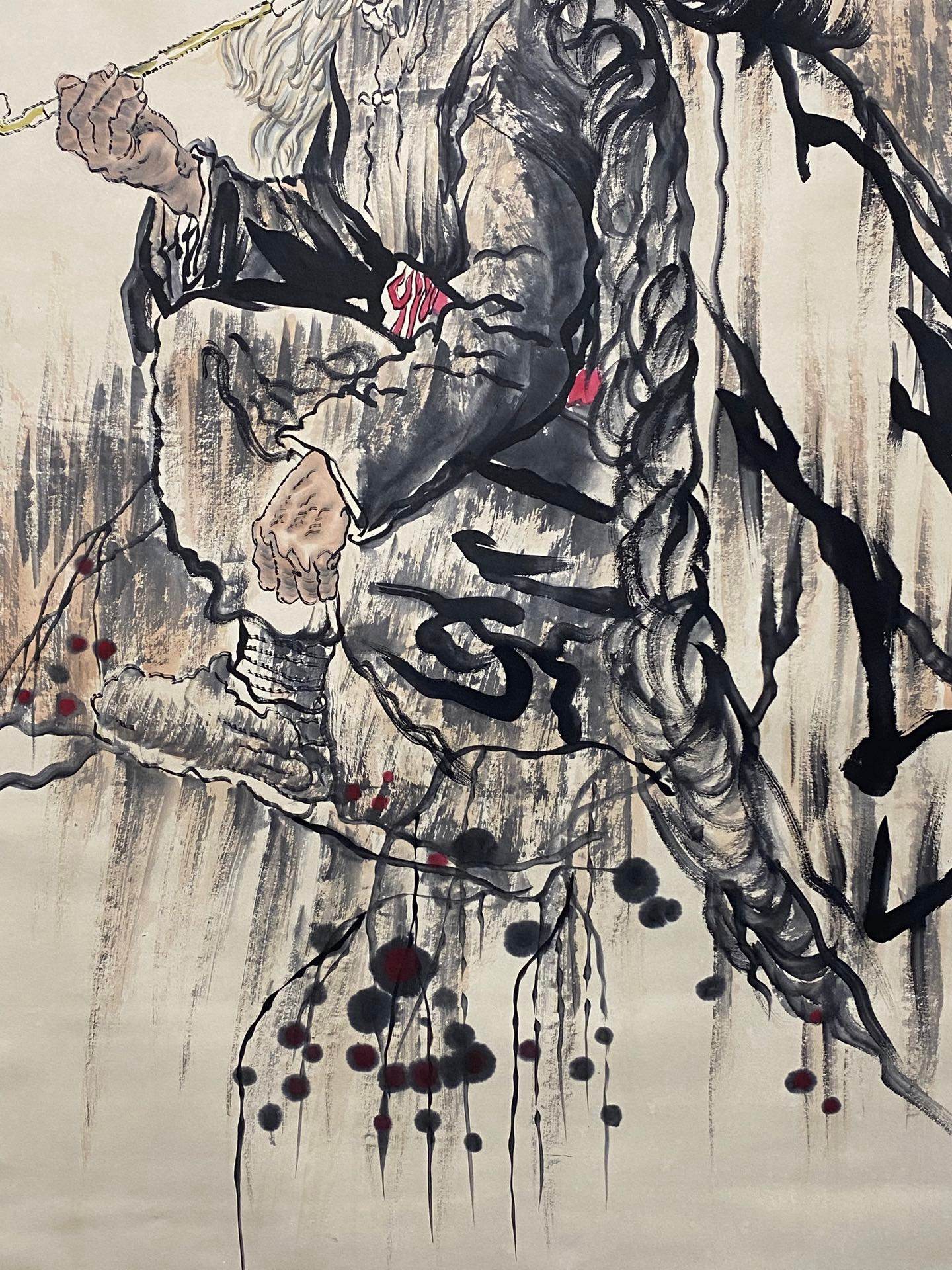 劉文西中堂人物畫 - 九州墨閣